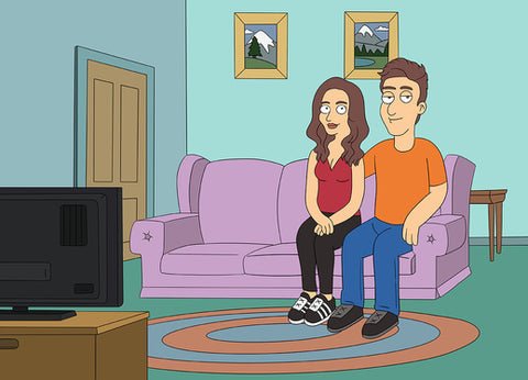Personalized portraits of Family Guy