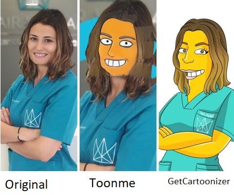 toonme vs getcartoonizer
