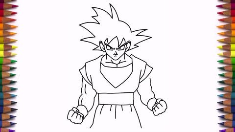 Goku step-by-step